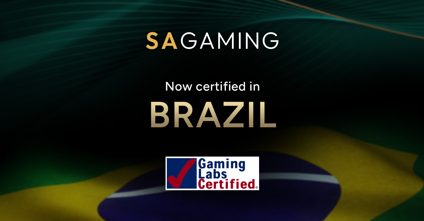 SA Gaming حاصلة الآن على اعتماد في البرازيل!